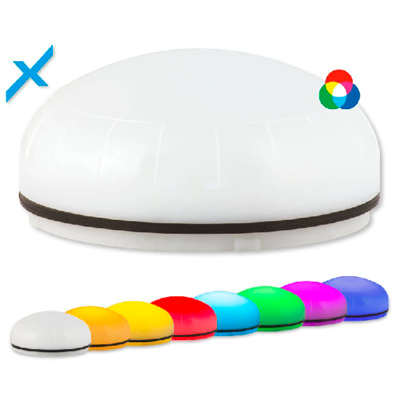 Feu XLF PROXIMITY MULTICOLOR RVB IP66 Ø92mm-Lire la description