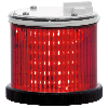 Feu TWS LED ROUGE S CO V24DAC IP66 Ø75mm NOIR