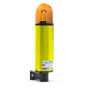Feu flash 5J 24Vac optique Orange IP54 Ø65mm