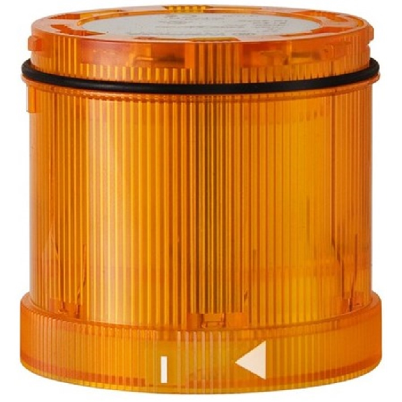 Élément feu permanent 12-240VAC/DC ORANGE IP65 Ø70mm ORANGE-Lire la description