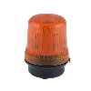 Feu LED fond plat 230Vac Jaune 80xø60mm IP65