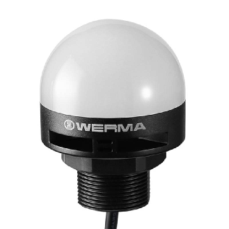 Feu 7 couleurs fixe/clign. buzzer 85dB 10-30Vdc câble 1.45m-Lire la description