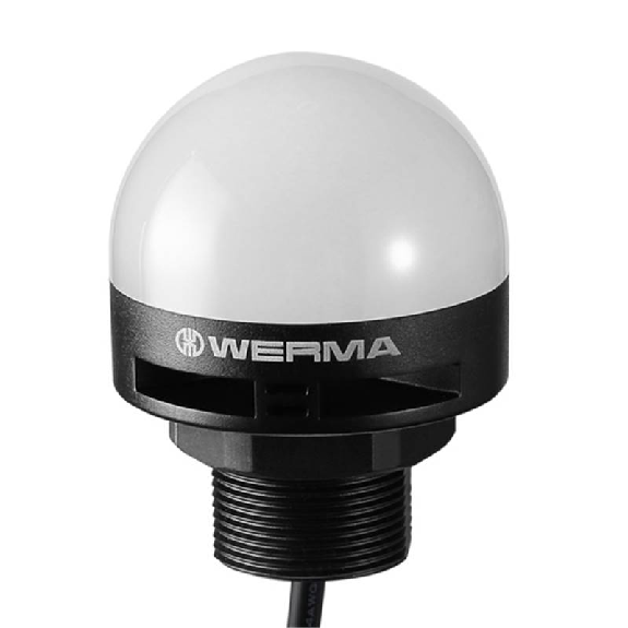 Feu 7 couleurs fixe/clign. buzzer 85dB 10-30Vdc câble 1.45m-Lire la description