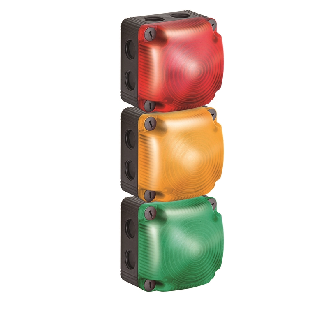 Feu permanent DEL BWM 12VDC VERT IP66,IP67 NOIR-Lire la description