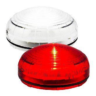 Feu de signalisation XLF FA EN54-23 ROUGE IP66 Ø92mm-Lire la description