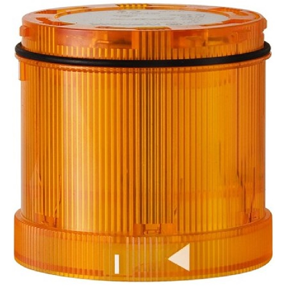 Élément feu clignotant DEL 24VAC/DC ORANGE IP65 Ø70mm ORANGE-Lire la description