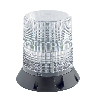 Feu LED multimodes fond plat 230Vac/dc optique Rouge IP55