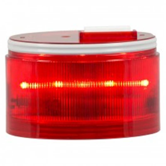 Elément feu fixe ELYPS LM ROUGE ALLCOLOR IP66 Ø70mm-Lire la description