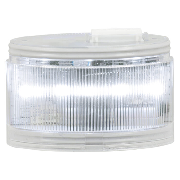Elément feu fixe ELYPS LM S TRANSPARENT ALLCOLOR Ø70mm IP65-Lire la description