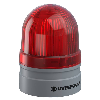 Mini TwinFLASH 12VAC/DC ROUGE IP66 Ø62mm GRIS