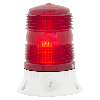 Feu MINIFLASH XENON ROUGE S V12/24DAC IP54 Ø87mm