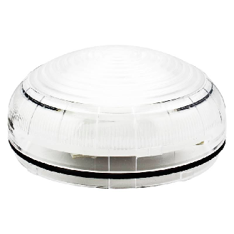 Feu de signalisation XLF FA EN54-23 BLANC IP66 Ø92mm-Lire la description