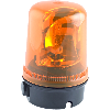 Feu tournant compact 25W 230Vac Bleu 150xø100mm IP65