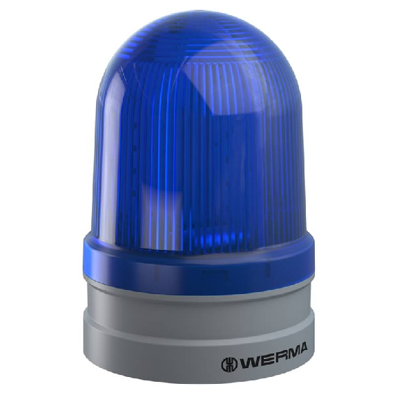 Maxi Rotatif 12-24VAC/DC BLEU IP66 Ø120mm GRIS Maxi Rotatif 12-24VAC/DC BLEU IP66 Ø120mm GRIS-Lire la description