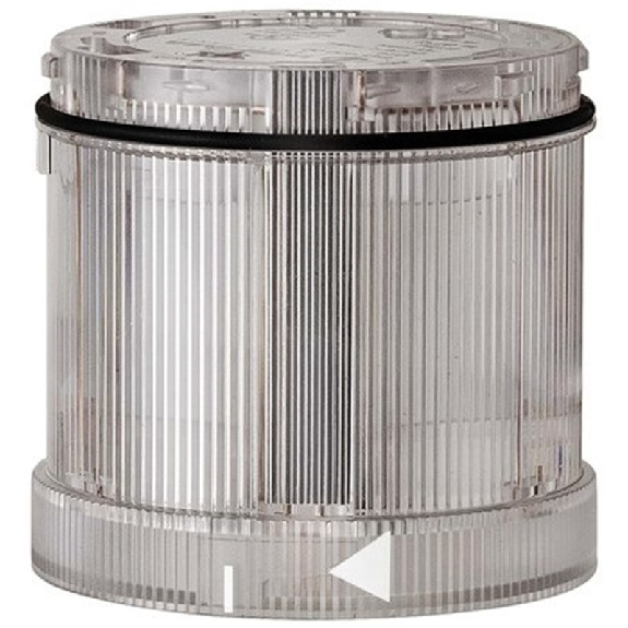 Élément feu permanent DEL 24VAC/DC BLANC IP65 Ø70mm TRANSPARENT-Lire la description