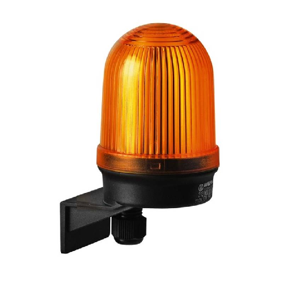 Feu permanent WM 12-240V ORANGE Ø57mm IP65 NOIR-Lire la description