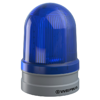 Maxi TwinLIGHT 115-230VAC BLEU IP66 Ø120mm GRIS-Lire la description