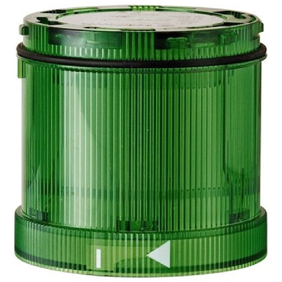 Élément feu à éclats 2J 230VAC VERT IP65 Ø70mm VERT-Lire la description
