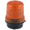 Feu LED fond plat 24Vdc Orange 80xø60mm IP65