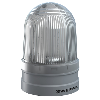 Maxi Rotatif 115-230VAC BLANC IP66 Ø120mm GRIS-Lire la description