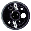 Feu permanent DEL WM 230VAC VERT Ø58mm IP65 NOIR