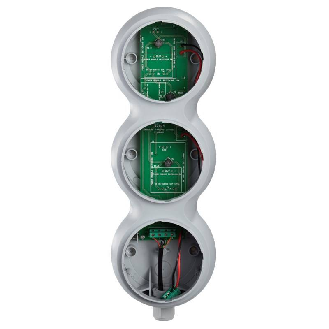 Balise lumineuse TLINE 3 HT 120/240V AC Gris-Lire la description