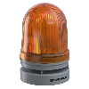 Midi TwinFLASH Combi 110dB 12-24VAC/DC ORANGE IP66 Ø85mm GRIS