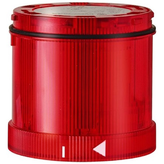 Élément feu clignotant DEL 230VAC ROUGE IP65 Ø70mm ROUGE-Lire la description