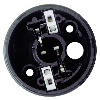 Feu à éclats BM 230VAC VERT IP65 Ø58mm NOIR