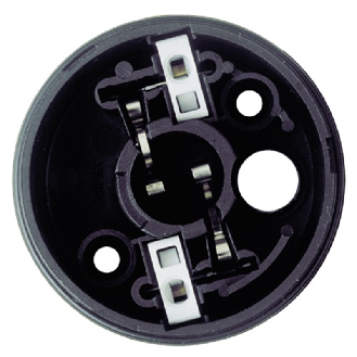 Feu à éclats BM 230VAC VERT IP65 Ø58mm NOIR-Lire la description