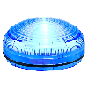 Feu à leds XLF S DIRECTIONAL BLEU IP65 Ø92mm