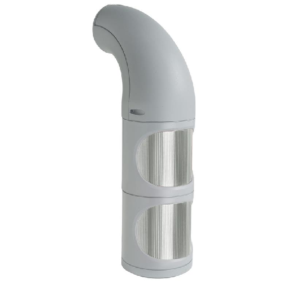 Feu permanent DEL-CL WM 115-230VAC VERT/ROUGE IP65,IP69K Ø60mm GRIS Feu permanent DEL-CL WM 115-230VAC VERT/ROUGE IP65,IP69K Ø60mm GRIS-Lire la description