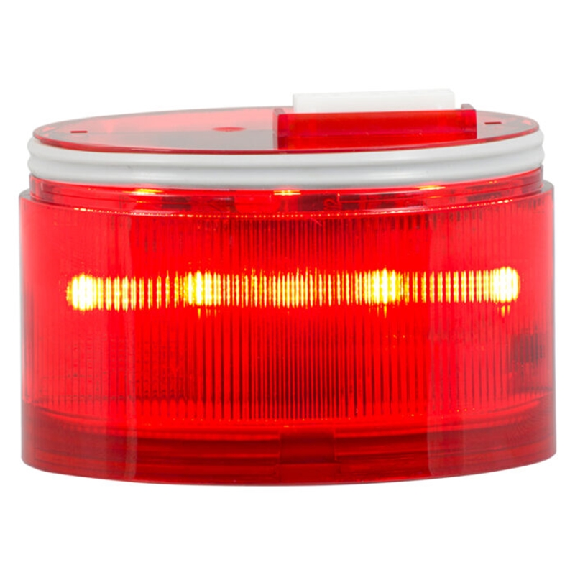 Elément feu fixe ELYPS LM S ROUGE ALLCOLOR Ø70mm IP65-Lire la description