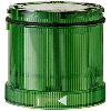 Élément feu EVS DEL 24VDC VERT IP65 Ø70mm VERT