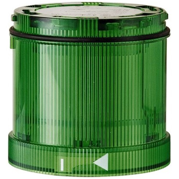 Élément feu EVS DEL 24VDC VERT IP65 Ø70mm VERT-Lire la description