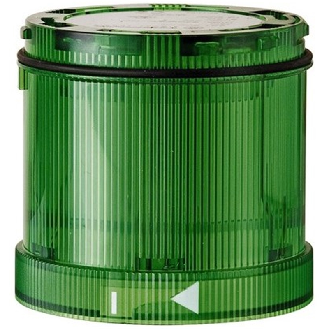 Élément feu EVS DEL 24VDC VERT IP65 Ø70mm VERT-Lire la description
