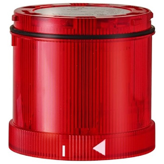 Élément feu permanent DEL 24VAC/DC ROUGE IP65 Ø70mm ROUGE-Lire la description