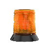Feu LED haute luminosité fond plat Multimode IP55 24Vcc orange