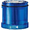 Élément feu tournant DEL 24VAC/DC BLEU IP65 Ø70mm BLEU