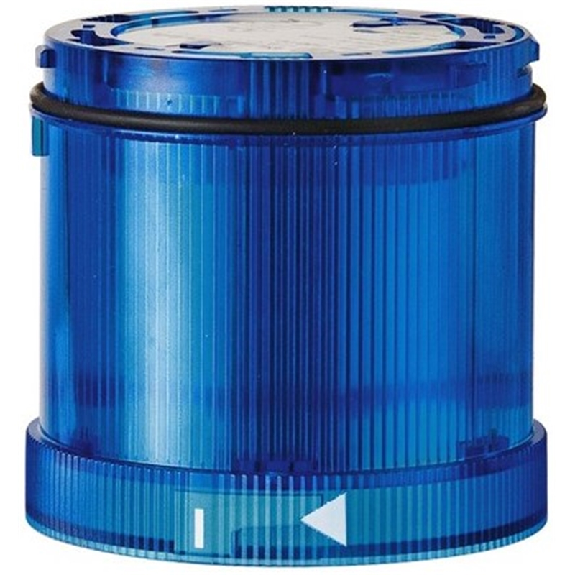 Élément feu tournant DEL 24VAC/DC BLEU IP65 Ø70mm BLEU-Lire la description