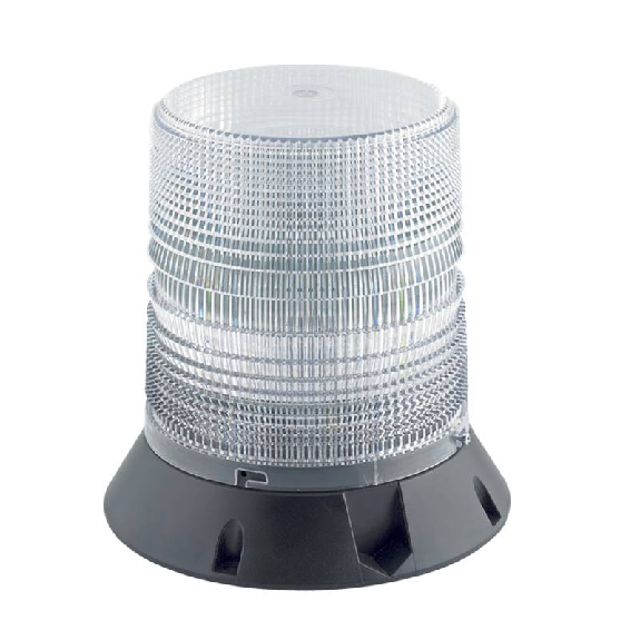 Feu LED multimodes fond plat 230Vac/dc optique Orange IP55-Lire la description
