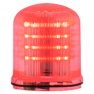 Feu de signalisation FLR S ROUGE allCLEAR IP65 Ø92mm-Lire la description