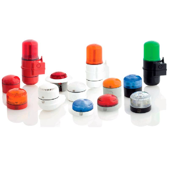 Feu de signalisation SLR FA EN54-23 ROUGE IP66 Ø92mm-Lire la description