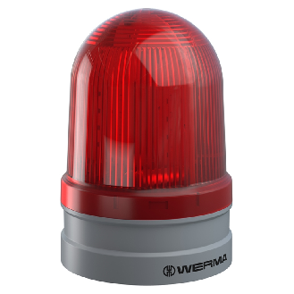 Maxi TwinLIGHT 12-24VAC/DC ROUGE IP66 Ø120mm GRIS-Lire la description