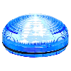 Feu à leds XLF S DIRECTIONAL BLEU allCLEAR IP65 Ø92mm
