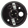 Feu permanent DEL WM 24VAC/DC ROUGE Ø58mm IP65 NOIR