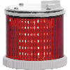 Feu TWS LED ROUGE S CO V24DAC IP66 Ø75mm GRIS