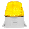 Feu MICROLAMP XENON JAUNE V12/24DAC IP54 Ø77mm GRIS