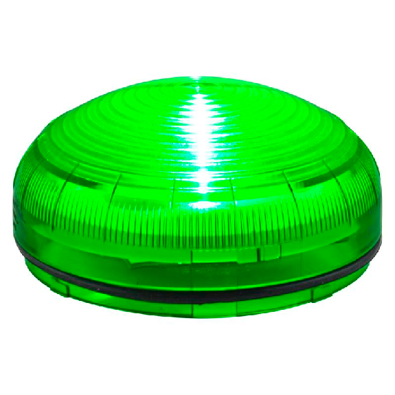 Feu à leds XLF S DIRECTIONAL VERT IP65 Ø92mm-Lire la description