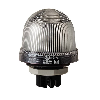 Feu permanent DEL EM 115VAC BLANC IP65 Ø75mm NOIR